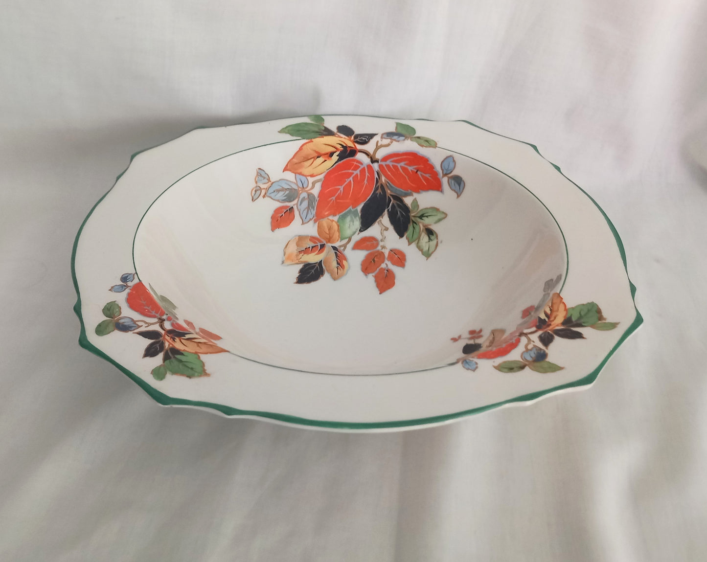 Art Deco James Kent Autumn Tints Large Serving Bowl