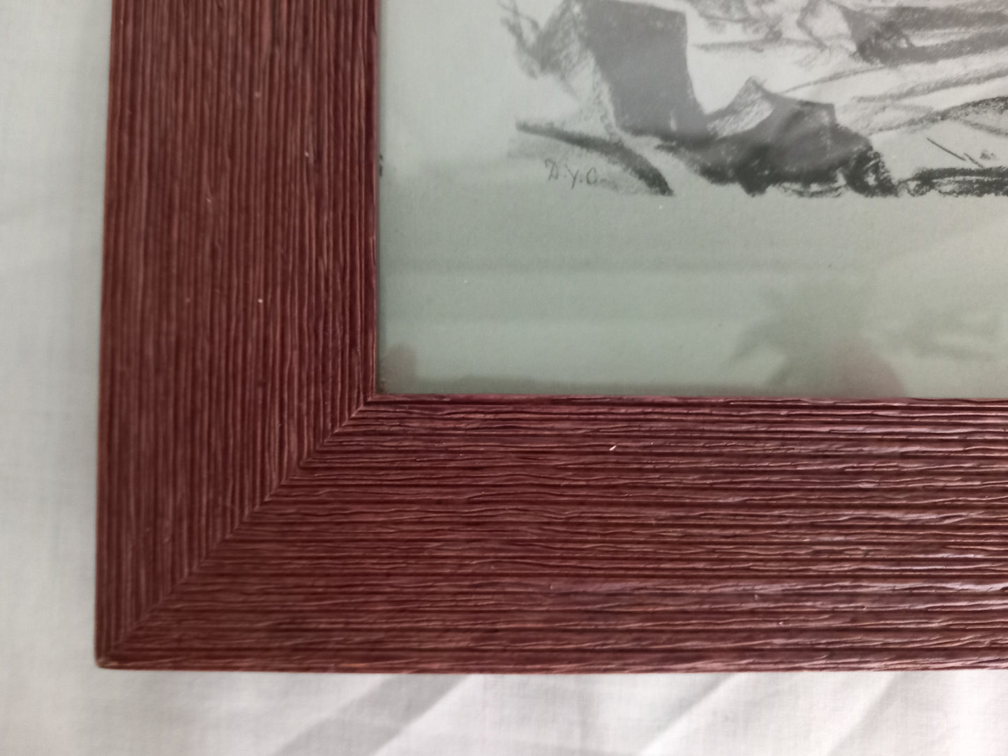 Framed C1920s Print 'Among The Arran Hills' By D Y Cameron