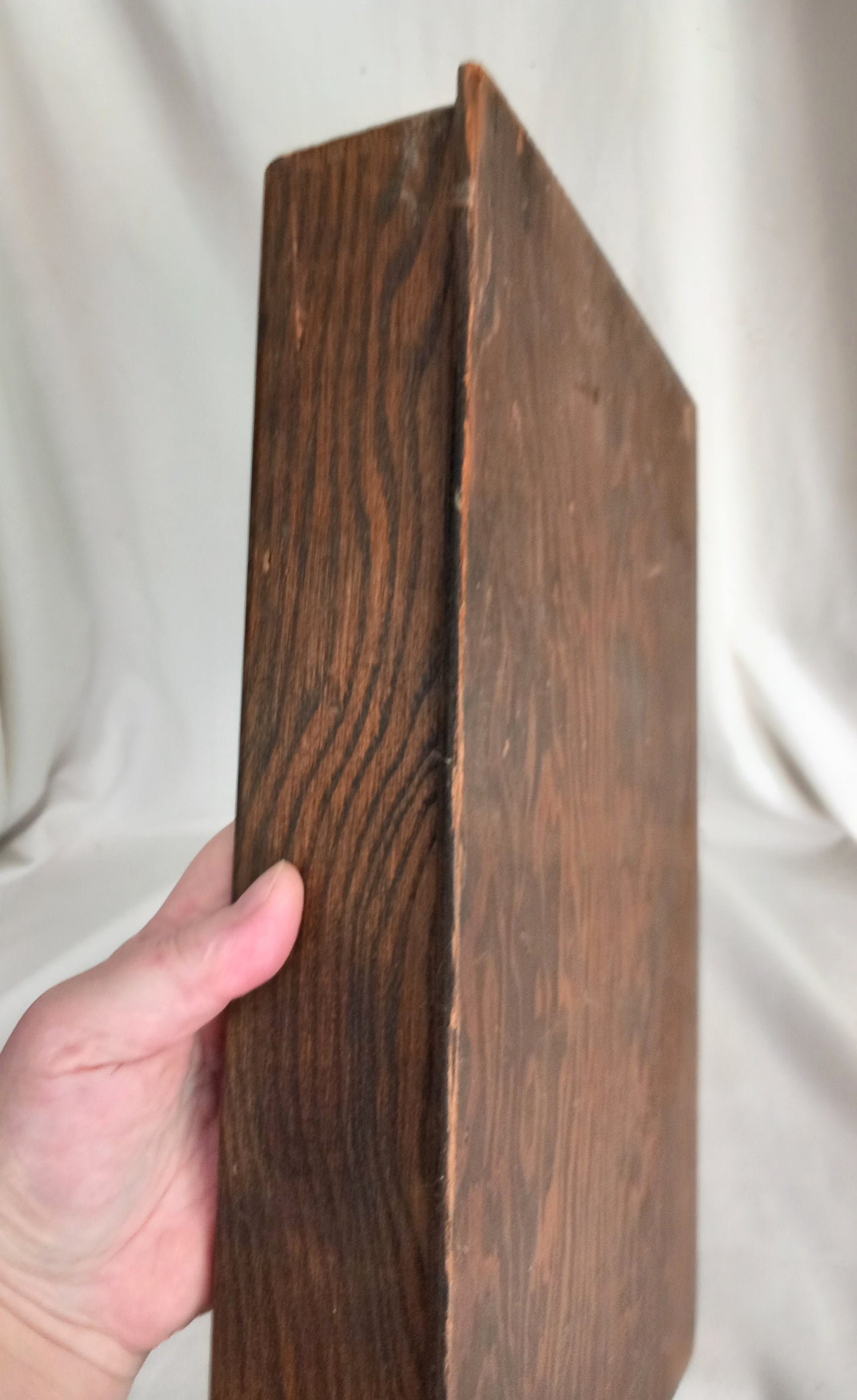 Early 20th century antique wooden desk filing tray