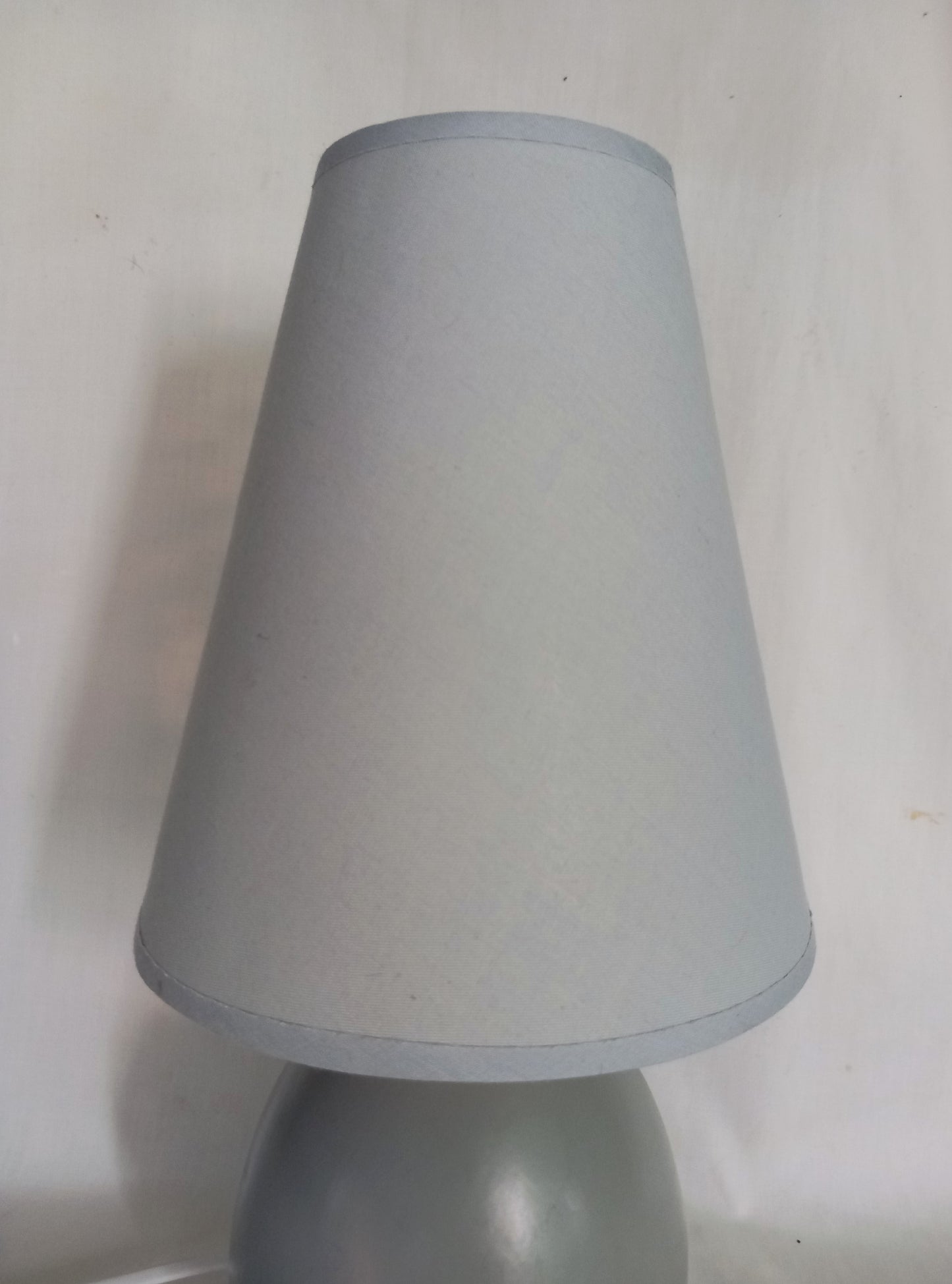 2004 Servlite blue table lamp with matching shade