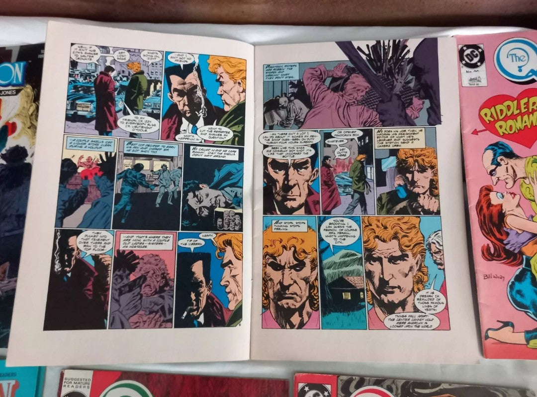 The Question DC Comics 1988 #21 23-26 28 30 32 & Annual 2 1989 job lot