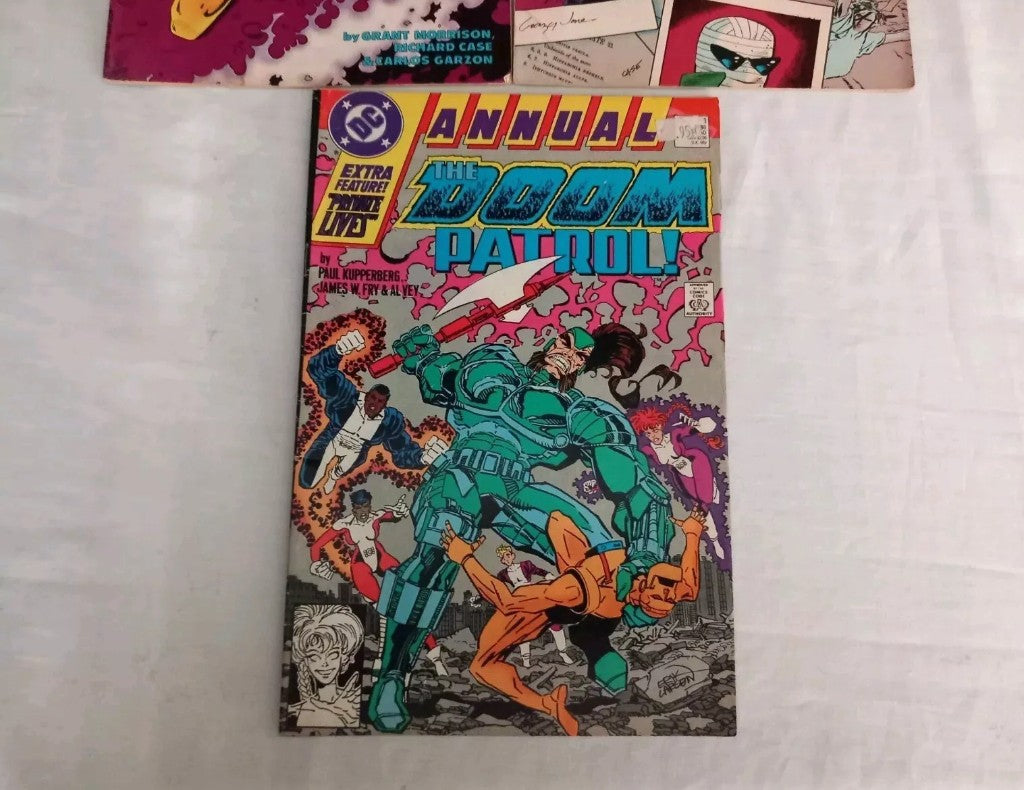 The Doom Patrol #19 23 and Annual 1 DC Comics 1989 1st appearance of Crazy Jane