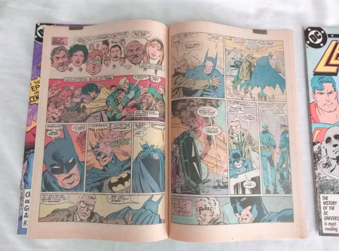 Legends #1 2 & 3 DC Comics 1986
