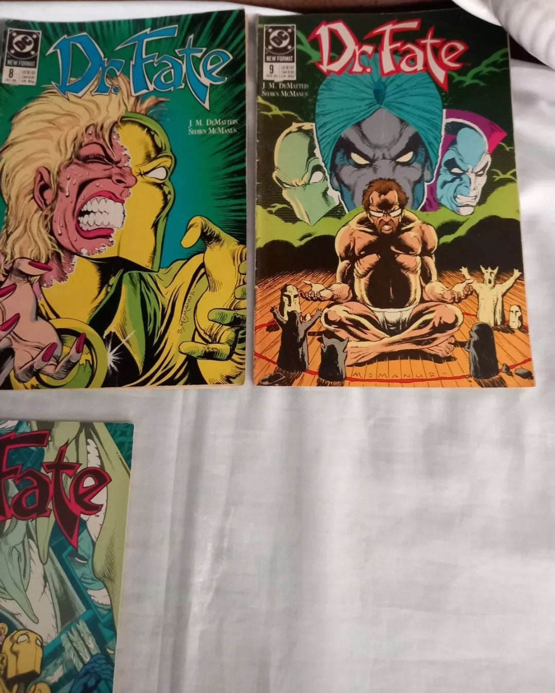 Dr Fate #5 6 7 8 9 10 11 15 DC Comics 1989 10 Comic Lot