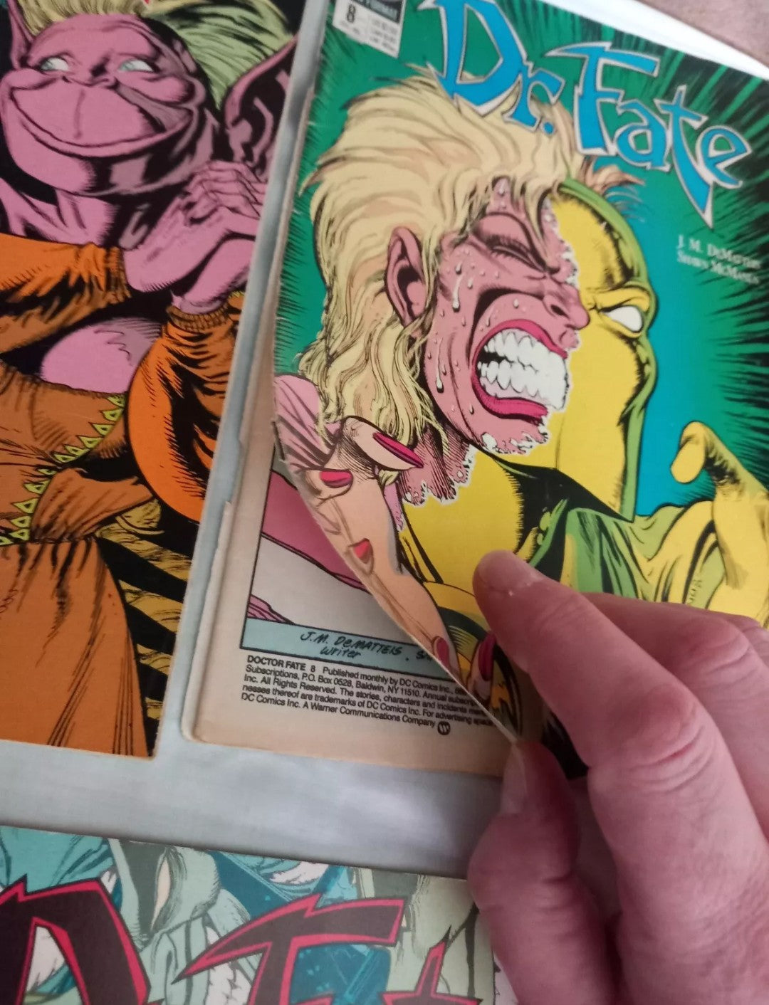 Dr Fate #5 6 7 8 9 10 11 15 DC Comics 1989 10 Comic Lot