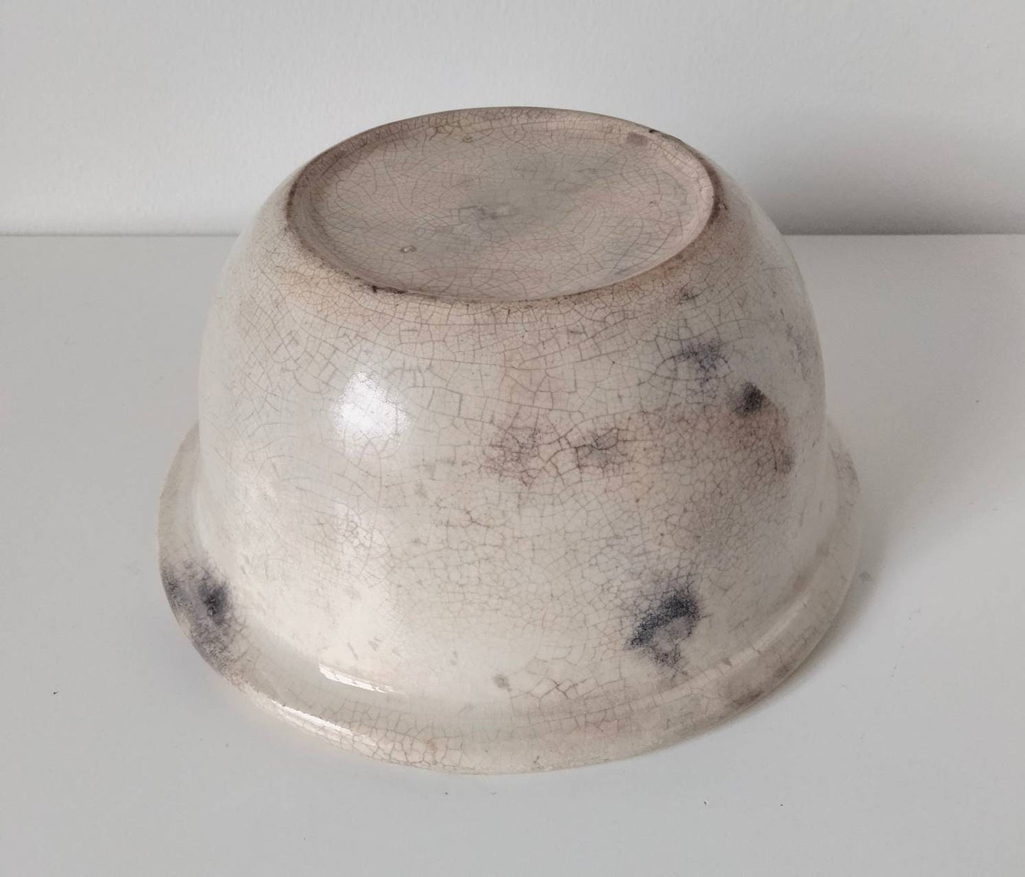 Antique Victorian Ceramic Jelly Aspic Blancmange Pie Mould