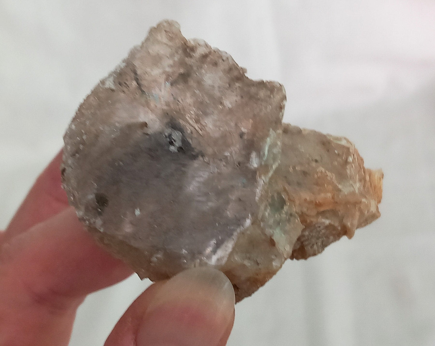 Natural UK Selenite Gypsum Stone Crystal Geological Specimen 7 CM