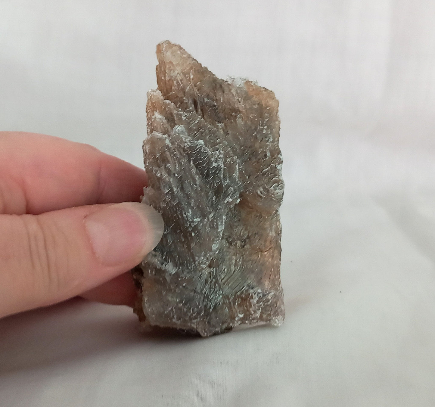Natural UK Selenite Gypsum Stone Crystal Geological Specimen 8.5 CM