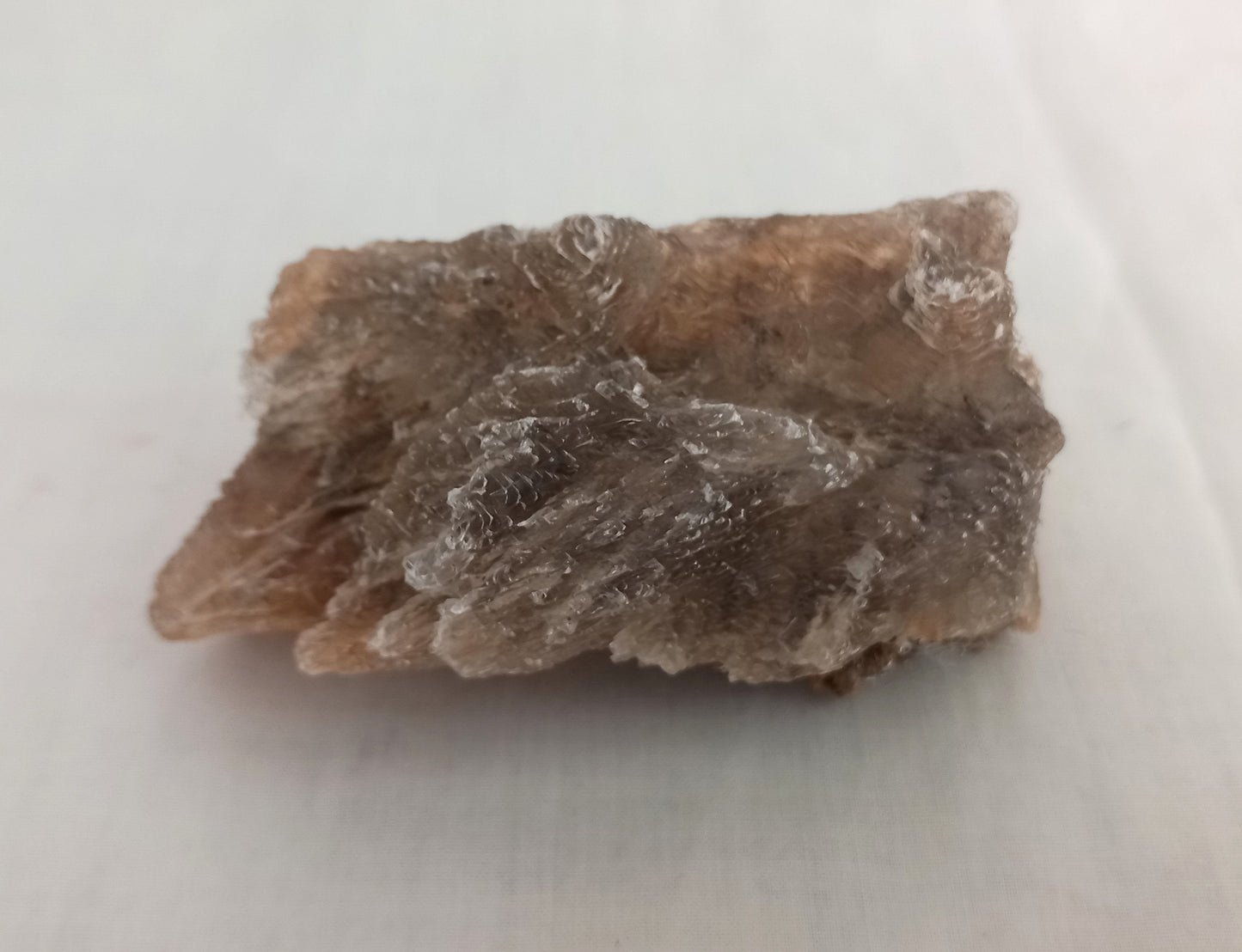 Natural UK Selenite Gypsum Stone Crystal Geological Specimen 8.5 CM
