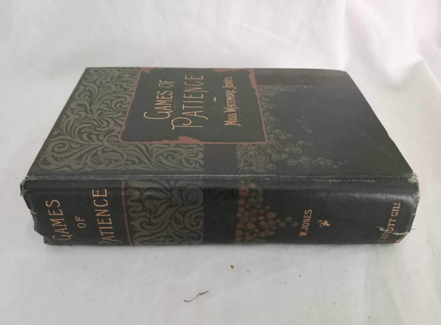 Antique Edwardian Book Games of Patience By Miss Whitmore Jones