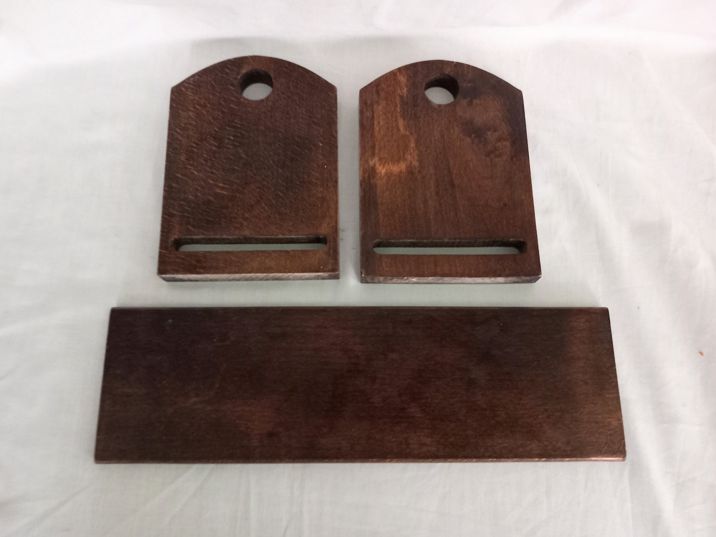 C1940s Hand Made Wooden Bookstand Shelf