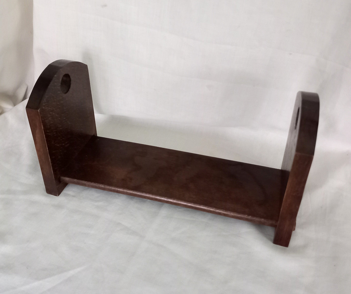 C1940s Hand Made Wooden Bookstand Shelf