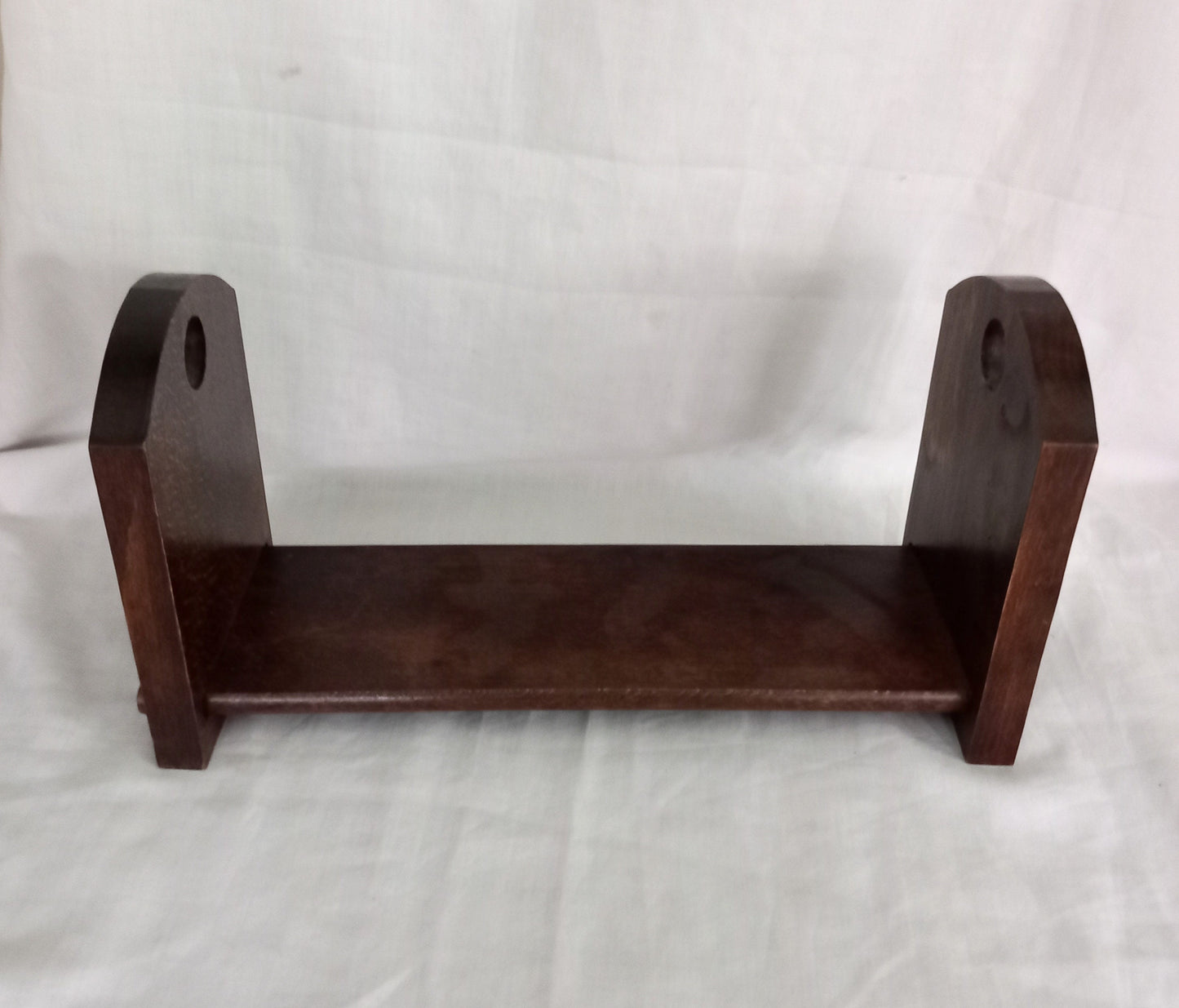 C1940s Hand Made Wooden Bookstand Shelf