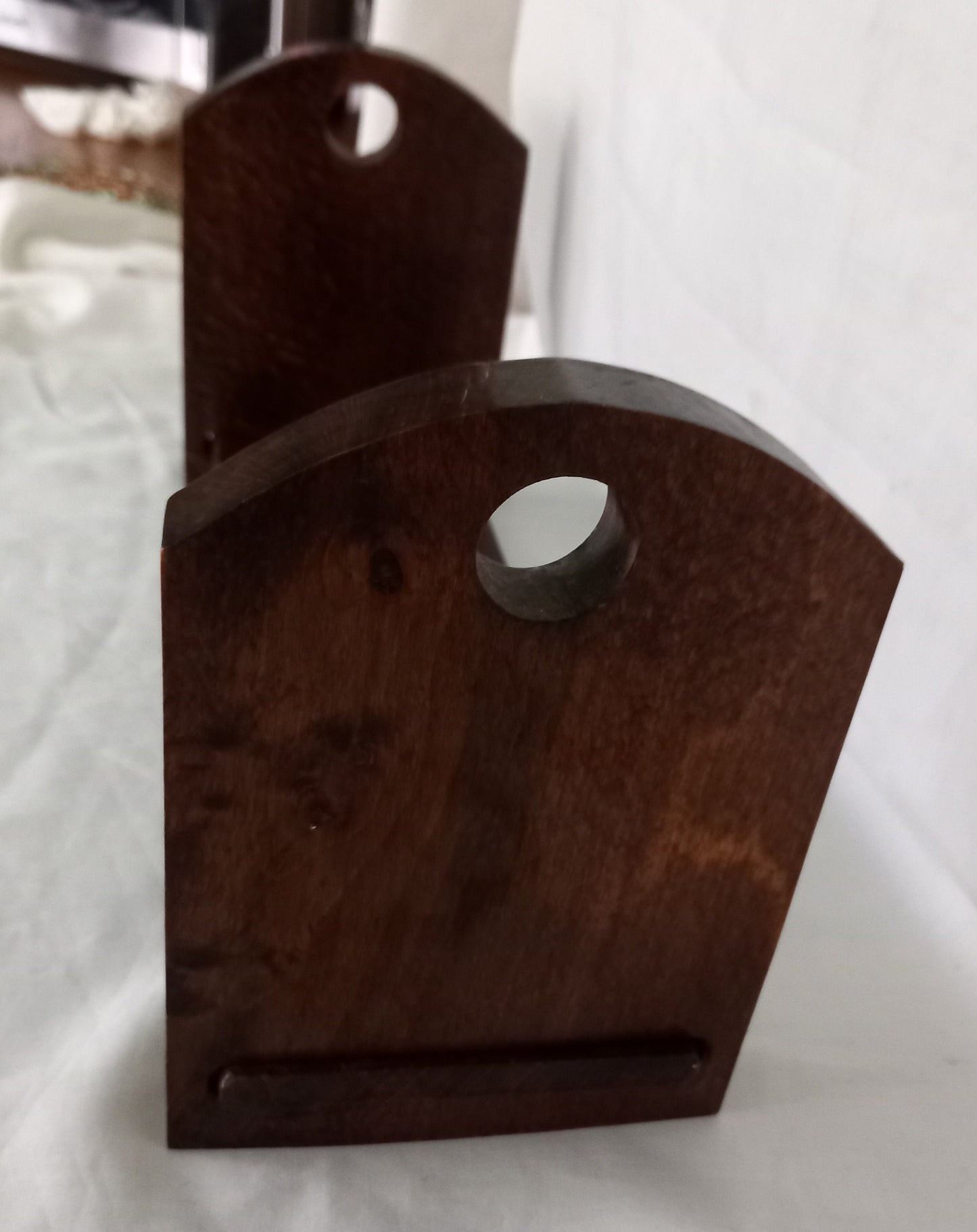 C1940s Hand Made Wooden Bookstand Shelf