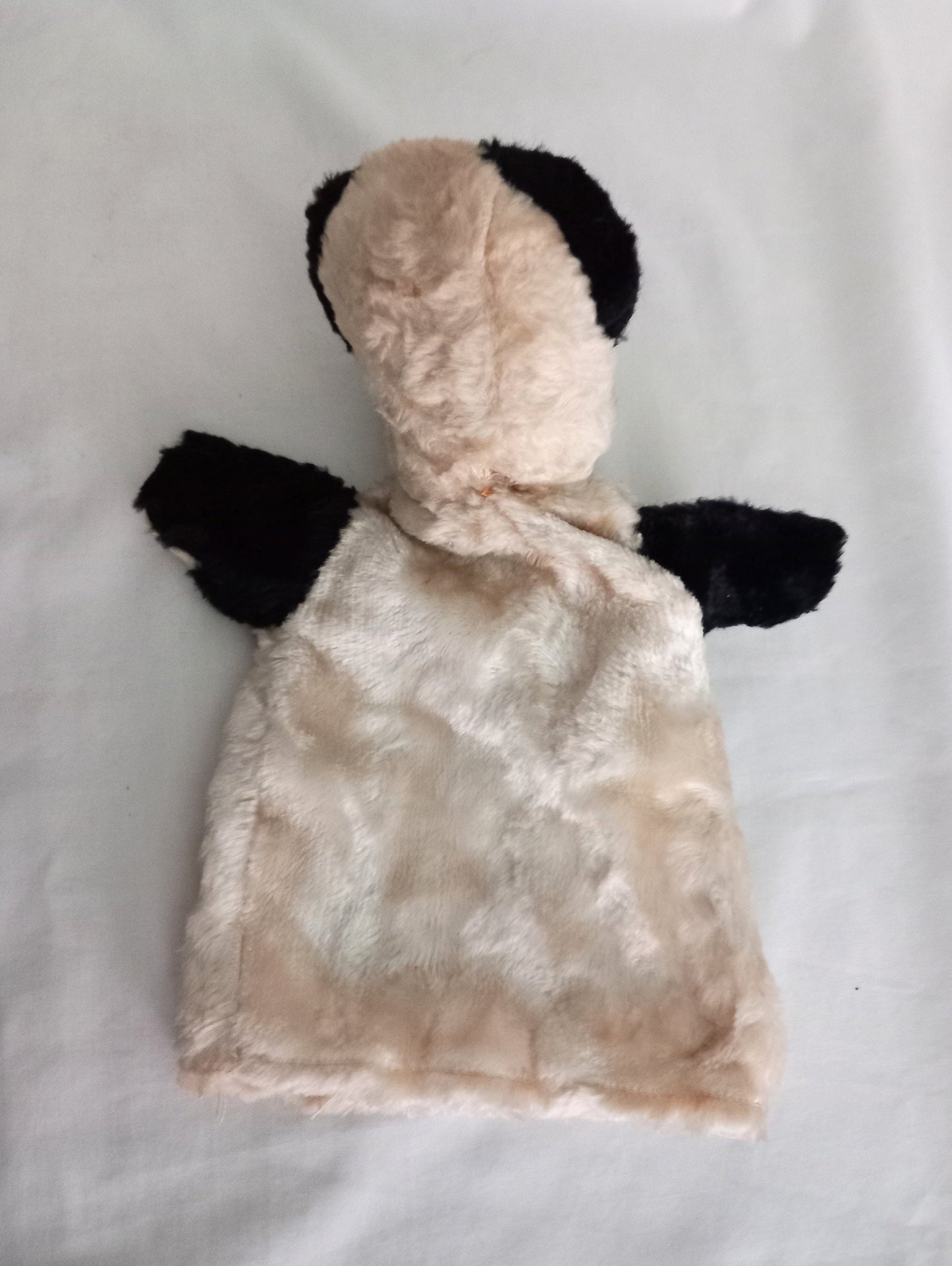 1950s Panda Bear Plush Hand Puppet