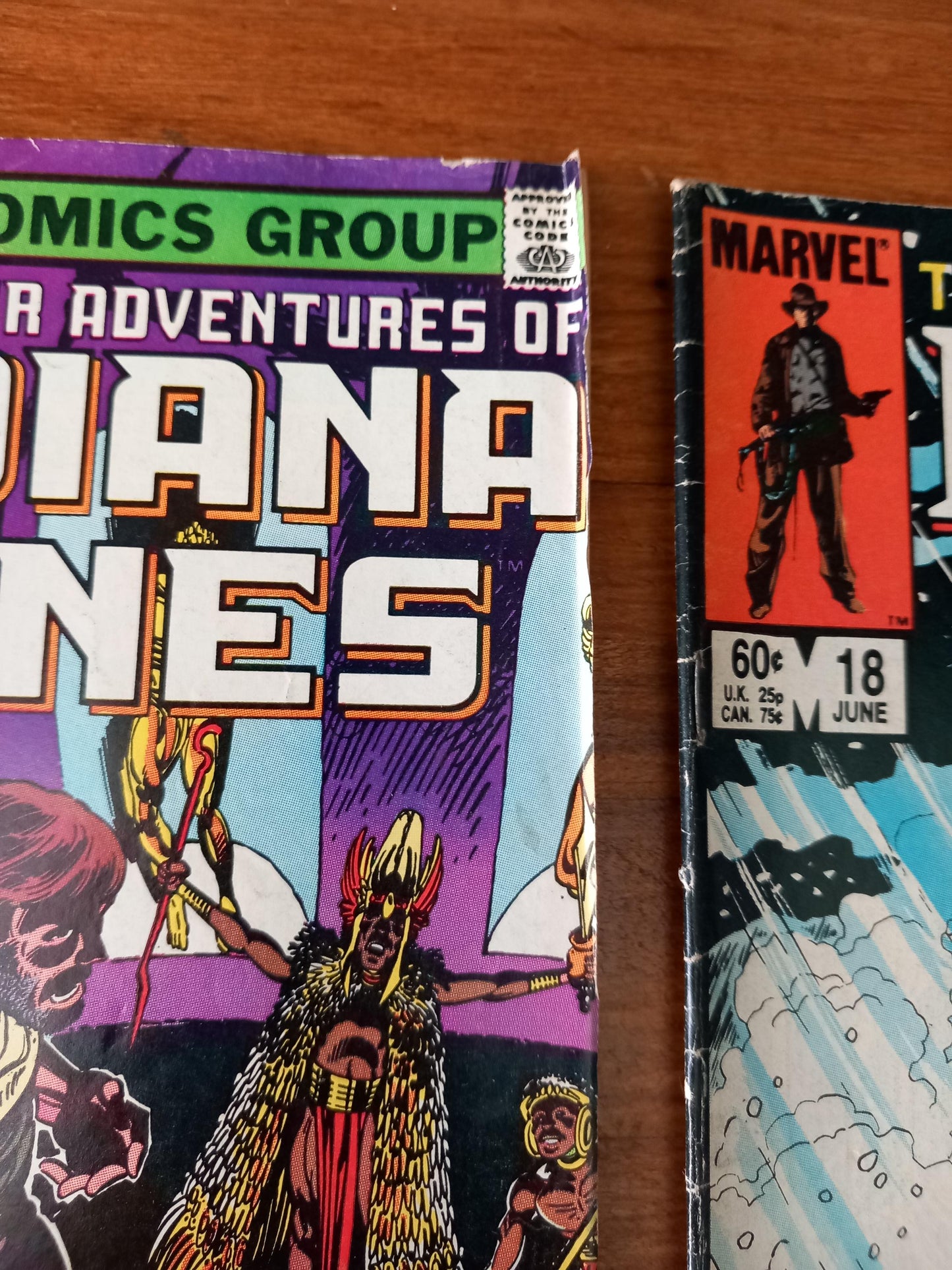 The Further Adventures Of Indiana Jones Marvel Comics 1992 #2 18 and 21