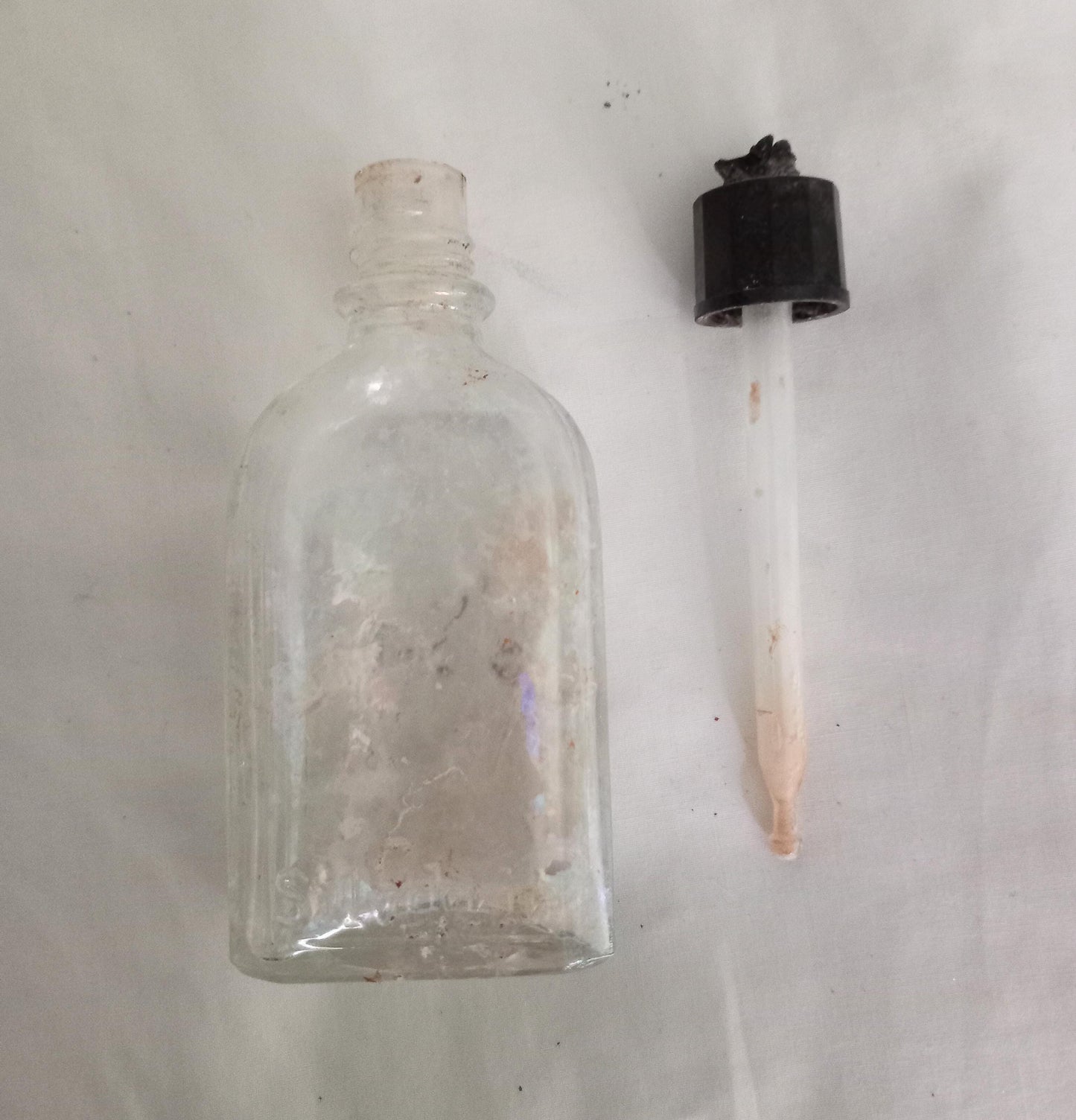 Collection of 11 early 20th century art deco glass bottles