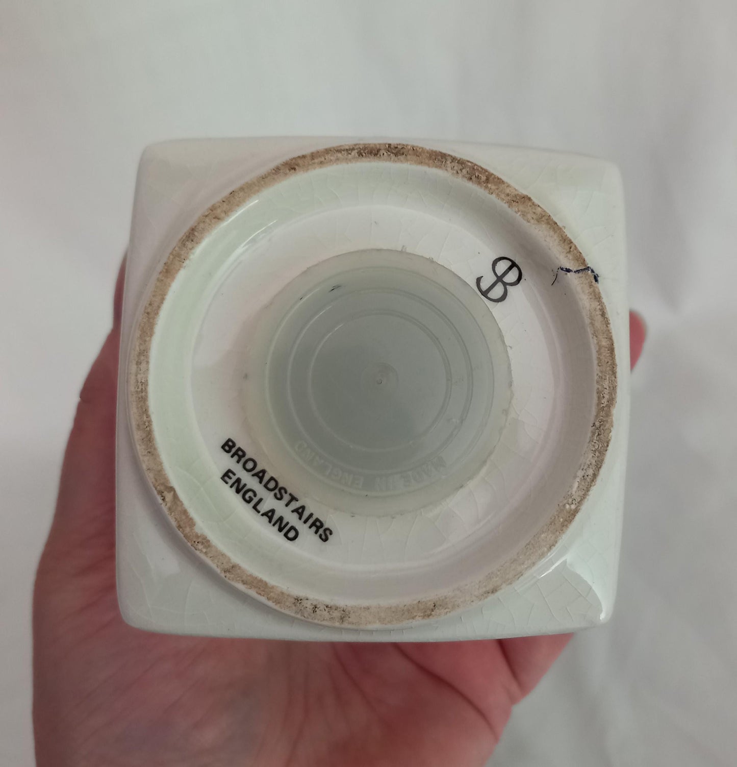 Mid Century Broadstairs Taurus star sign ceramic moneybox