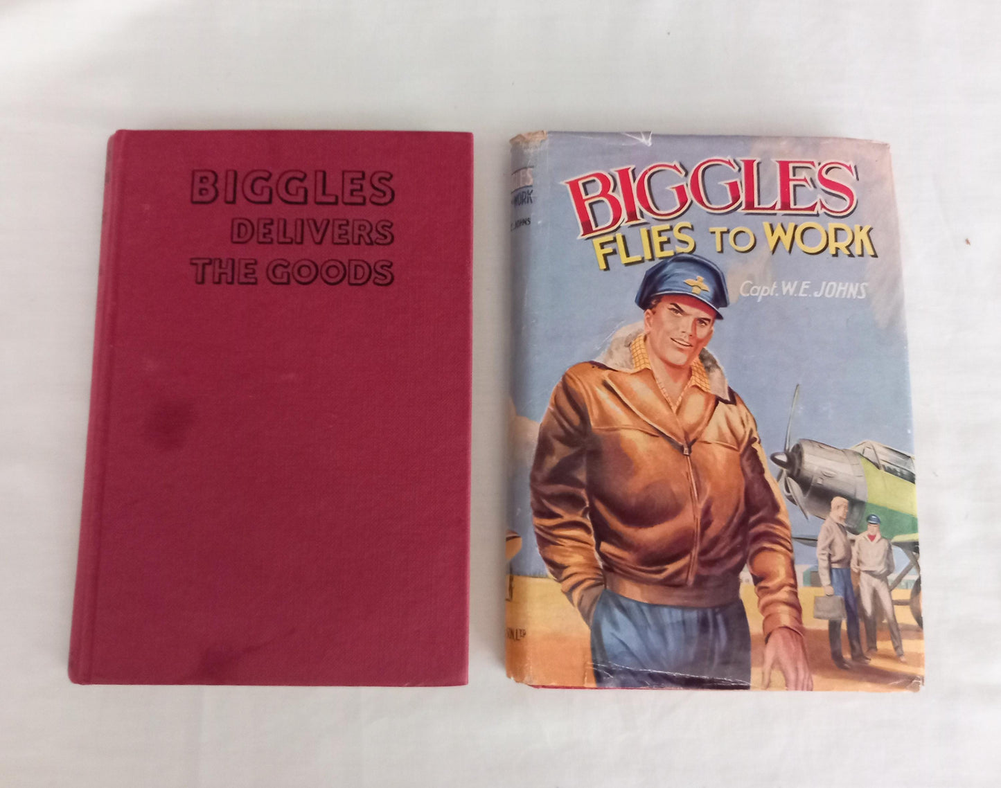 Biggles Flies To Work, 1963 & Biggles Delivers The Goods, 1952