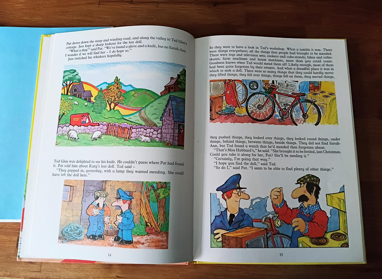 The Big Postman Pat Storybook, 1984 & Winter Storybook, 1987
