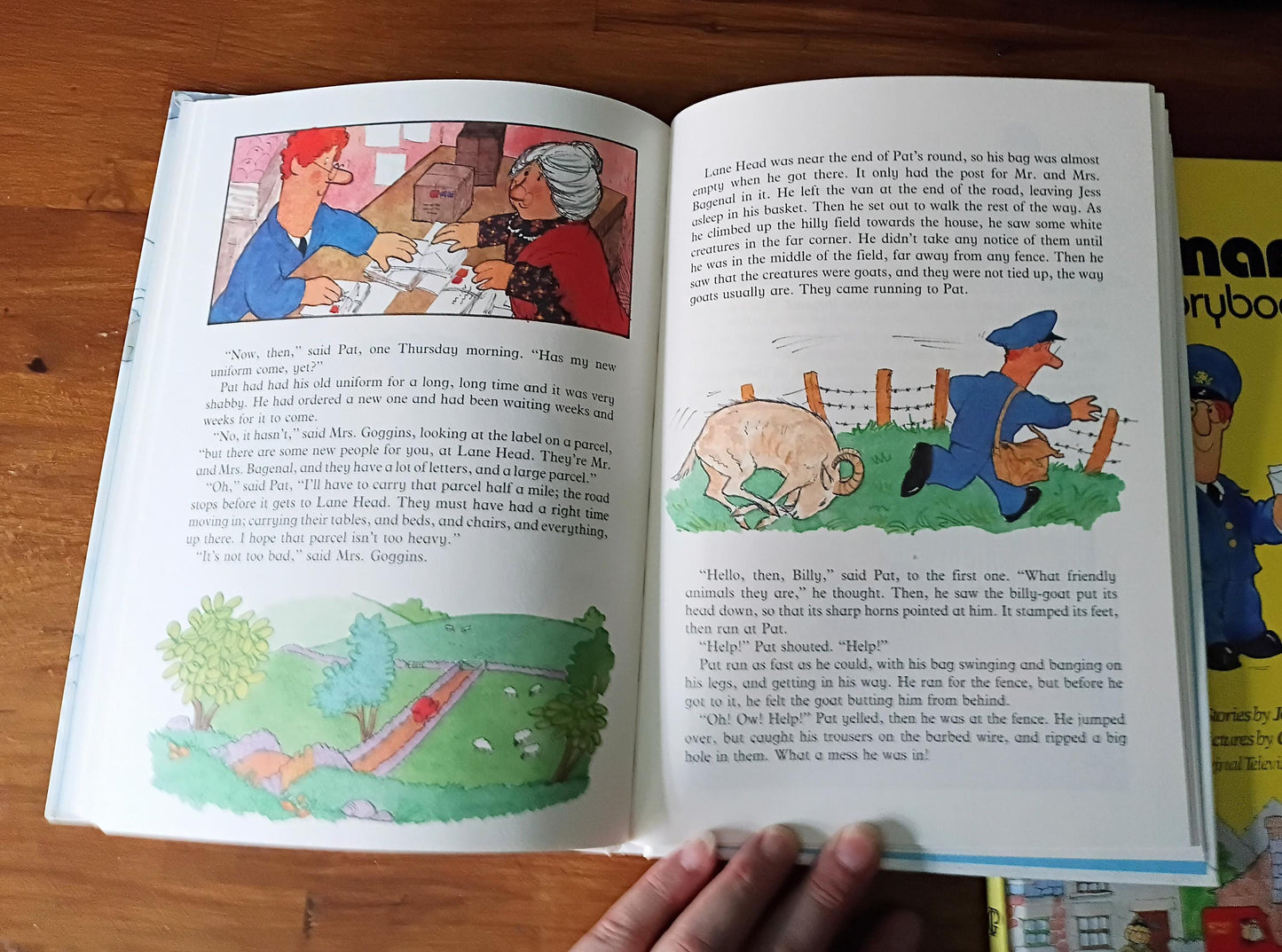 The Big Postman Pat Storybook, 1984 & Winter Storybook, 1987