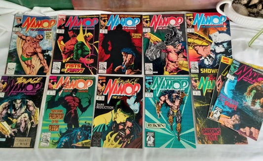 Namor The Sub-Mariner Marvel 12 Comic lot 1990 #1 28 30 31 33 34 35 36 37 38 39