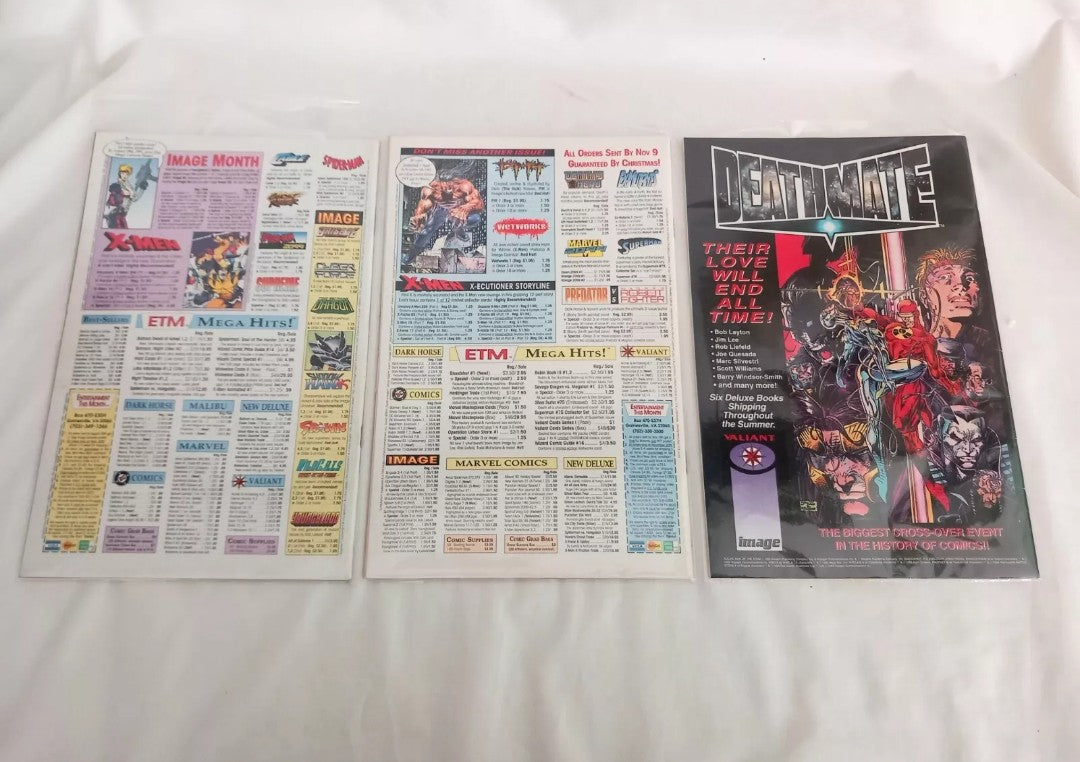 Image Comics Wildcats #1 2 & 4 first issue & holofoil cover 1992 first printing