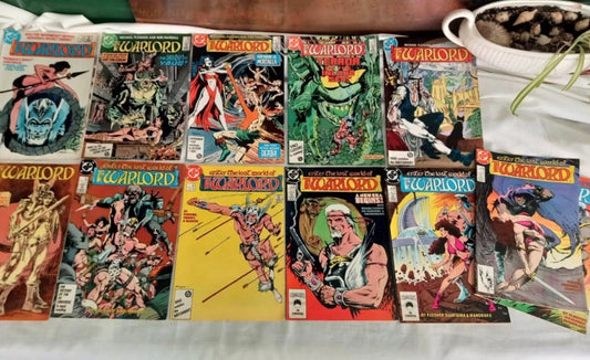 Warlord DC Comics 1985 #103 107 109 111 112 116 118 121 123 124 125 127 comic lot