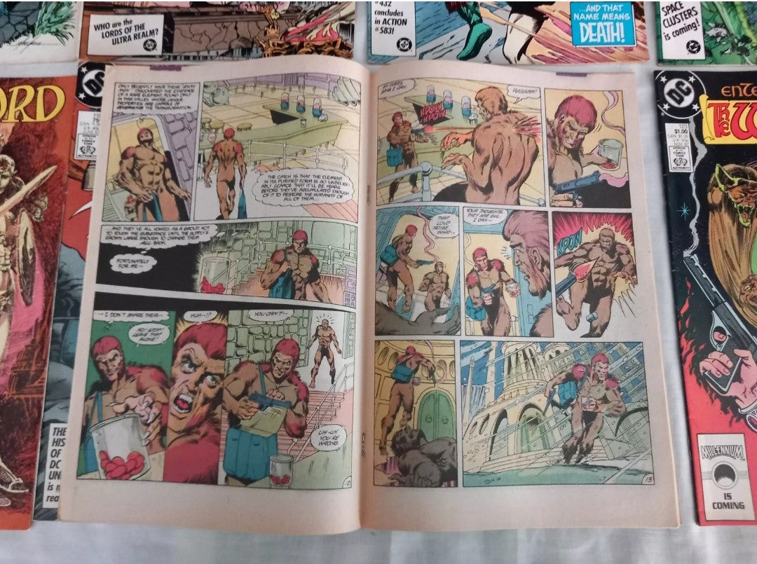 Warlord DC Comics 1985 #103 107 109 111 112 116 118 121 123 124 125 127 comic lot