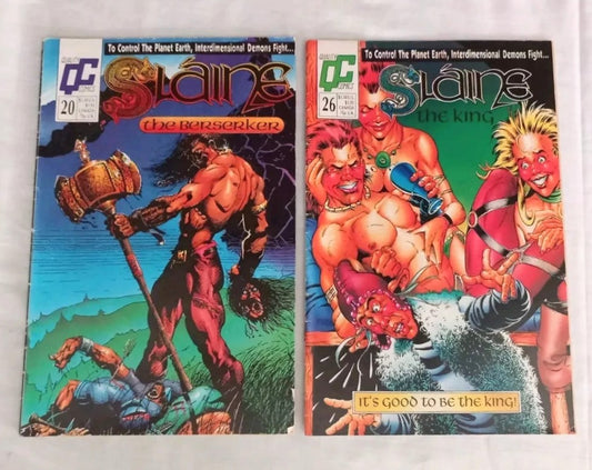 Slaine the Berserker #20 and 26 QC Comics
