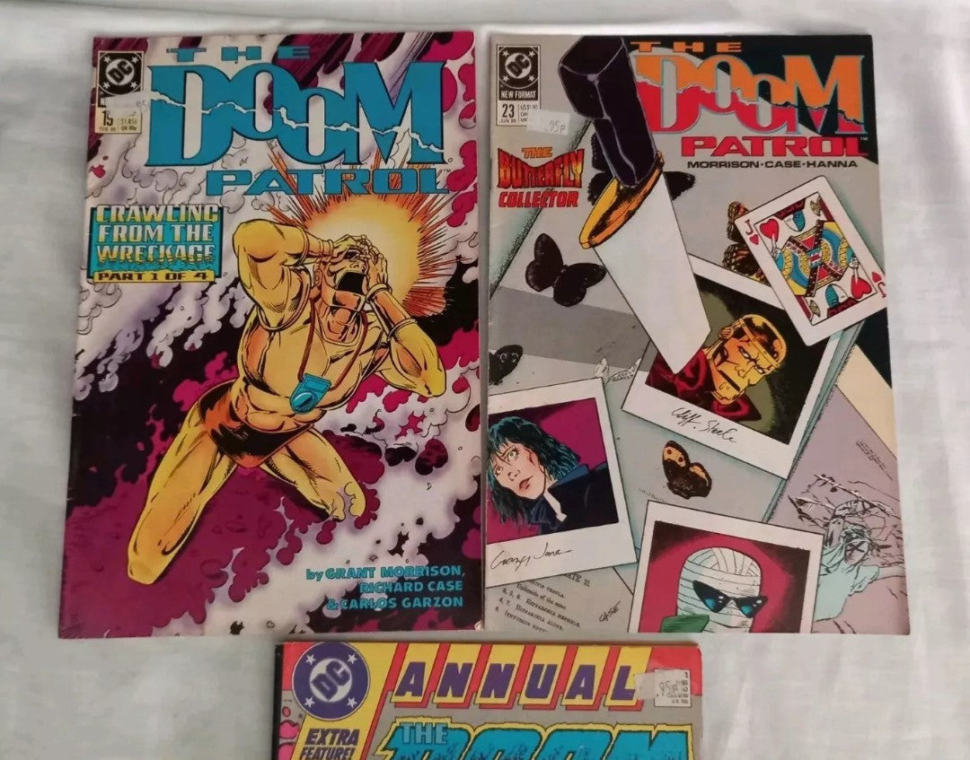 The Doom Patrol #19 23 and Annual 1 DC Comics 1989 1st appearance of Crazy Jane