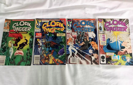 Cloak And Dagger Marvel Comics 1989 #8 9 10 11 comic lot
