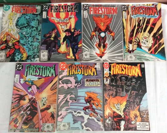 Firestorm #83 84 85 88 89 91 95 DC Comics 1983 comic lot