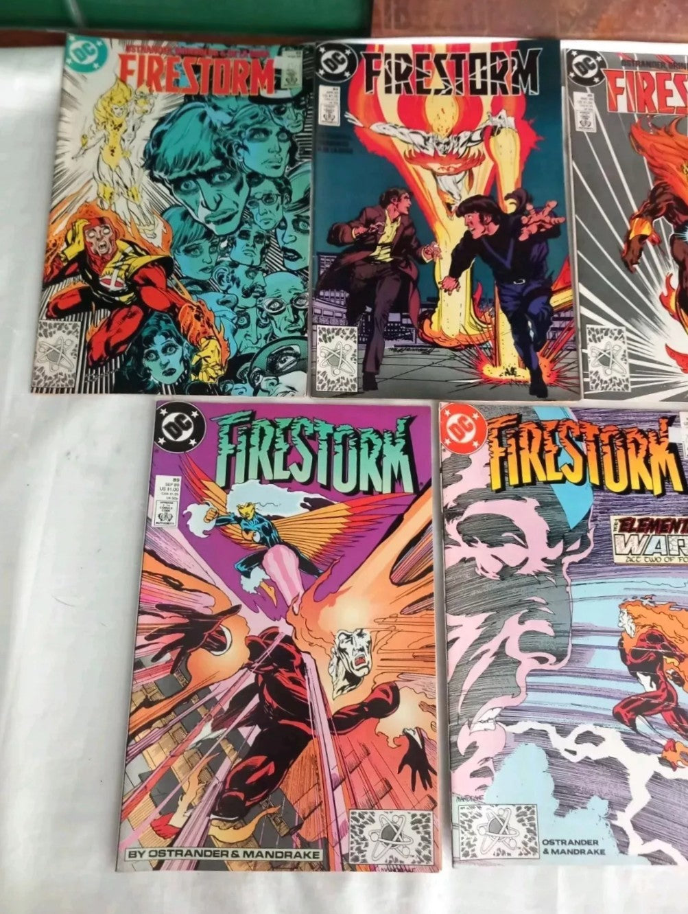 Firestorm #83 84 85 88 89 91 95 DC Comics 1983 comic lot