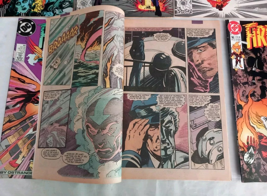 Firestorm #83 84 85 88 89 91 95 DC Comics 1983 comic lot