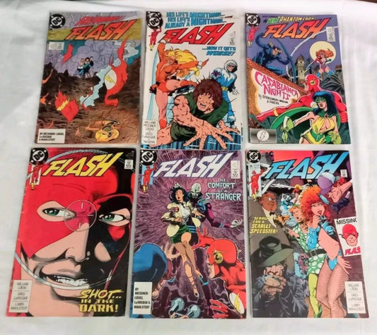 Runaway Flash 25 28 29 30 31 35 DC Comics 1989