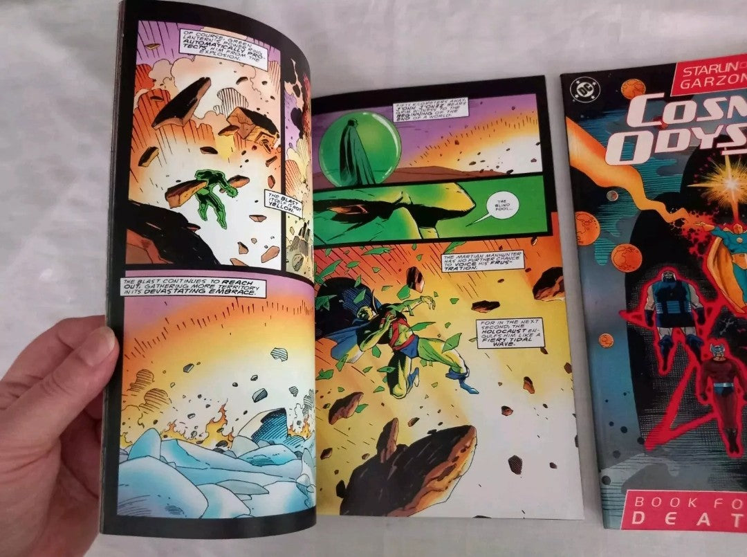 Cosmic Odyssey Book Two 2 And Four 4 DC Comics 1988