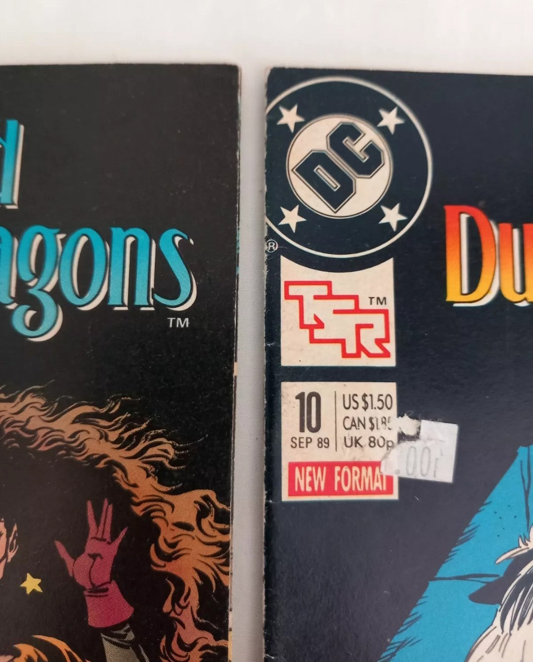 DC Comics Advanced Dungeons & Dragons #8 and 10 1989