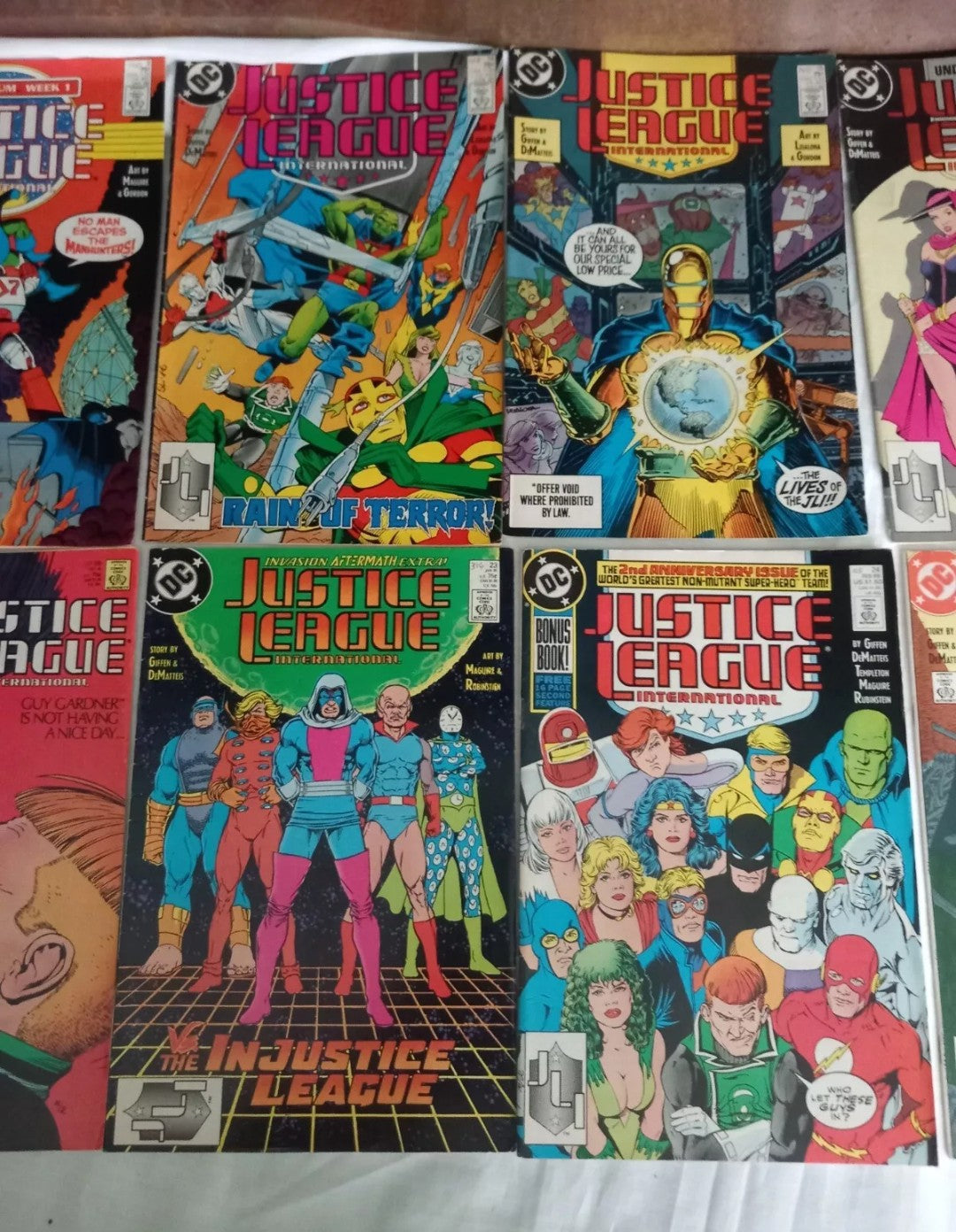 Justice League International DC Comics 1987 #8 9 14-18 22-25 & Special 1 Lot
