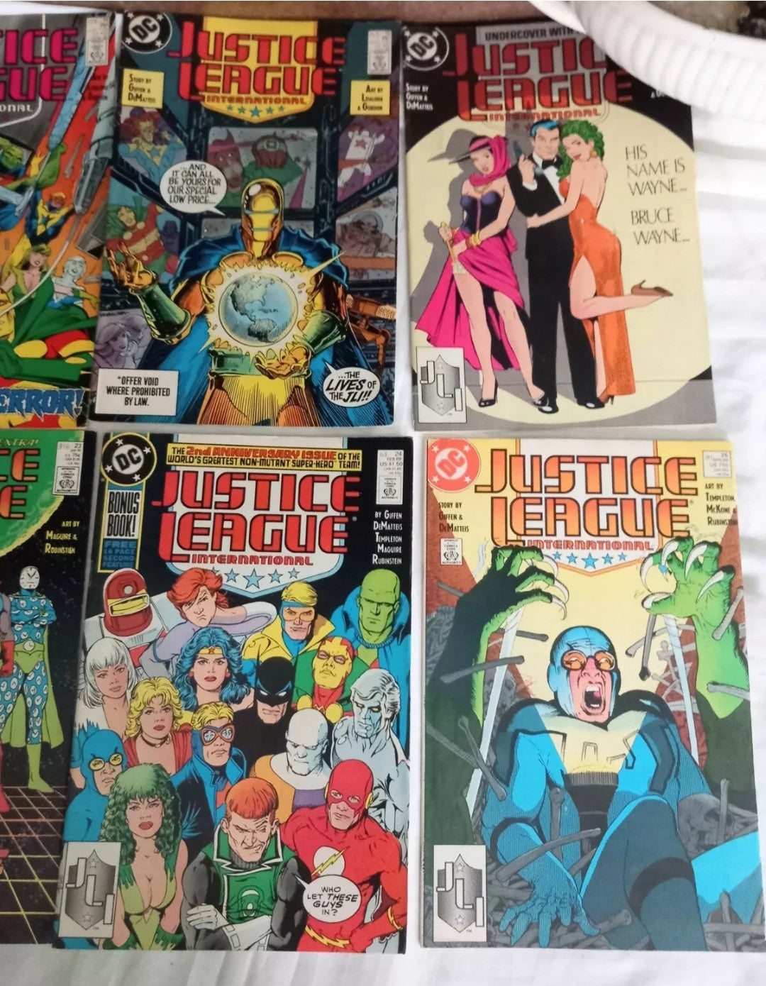 Justice League International DC Comics 1987 #8 9 14-18 22-25 & Special 1 Lot