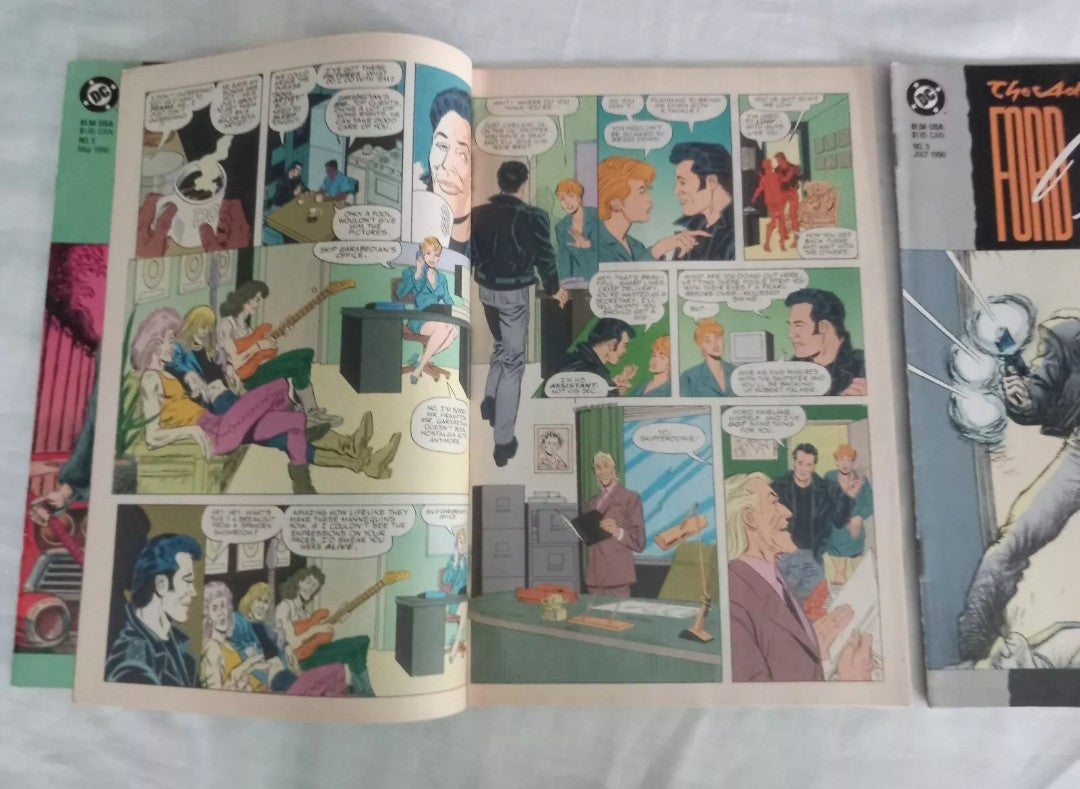 The Adventures Of Ford Fairlane DC Comics 1990 #1 - 4 First Issue 2 3