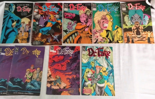 Dr Fate #5 6 7 8 9 10 11 15 DC Comics 1989 10 Comic Lot