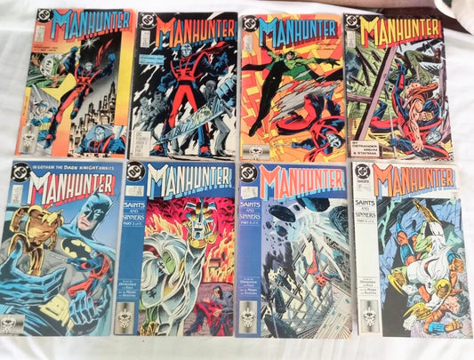 Manhunter DC Comics 1988 #1 3 7 16 17 19 20 23 First Issue 8 Comic Lot
