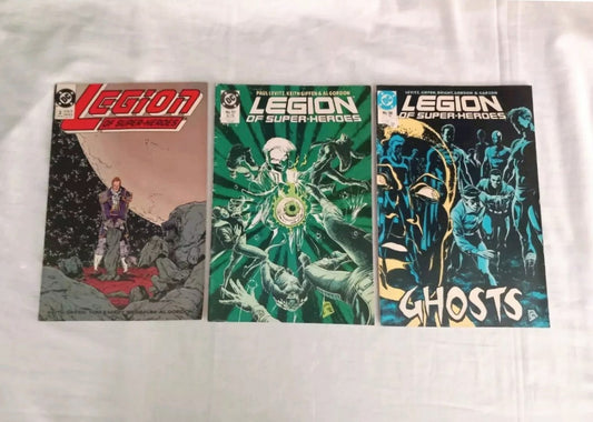 Legion Of Super-Heroes #3 57 59 DC Comics 1990
