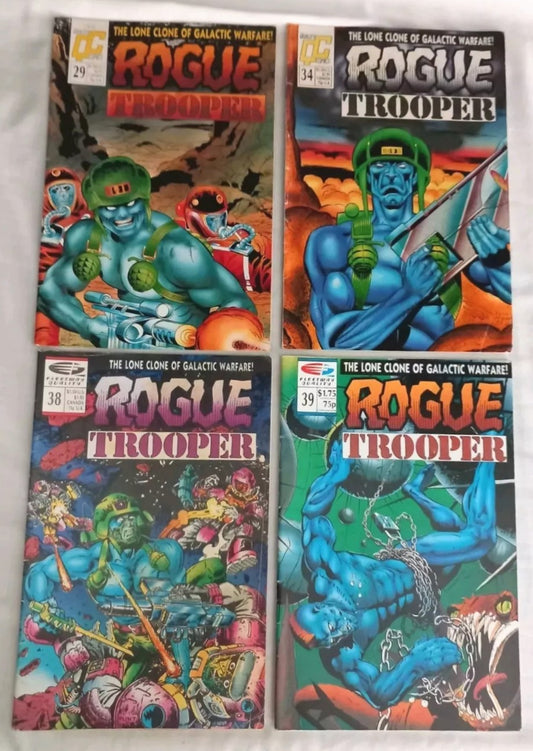 Rogue Trooper QC Comics #29 34 38 39