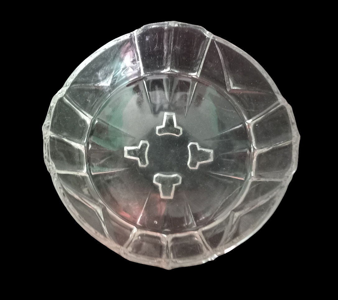 Art Deco Stolze clear glass bowl