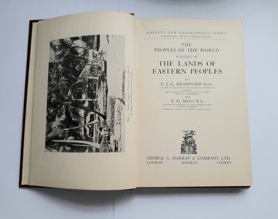 Vintage book The Lands of Eastern Peoples Volume IV 1932