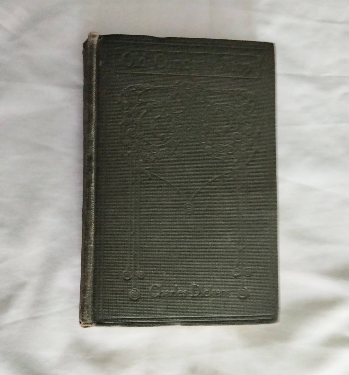 Edwardian book The Old Curiosity Shop by Charles Dickens c1900 Nelson