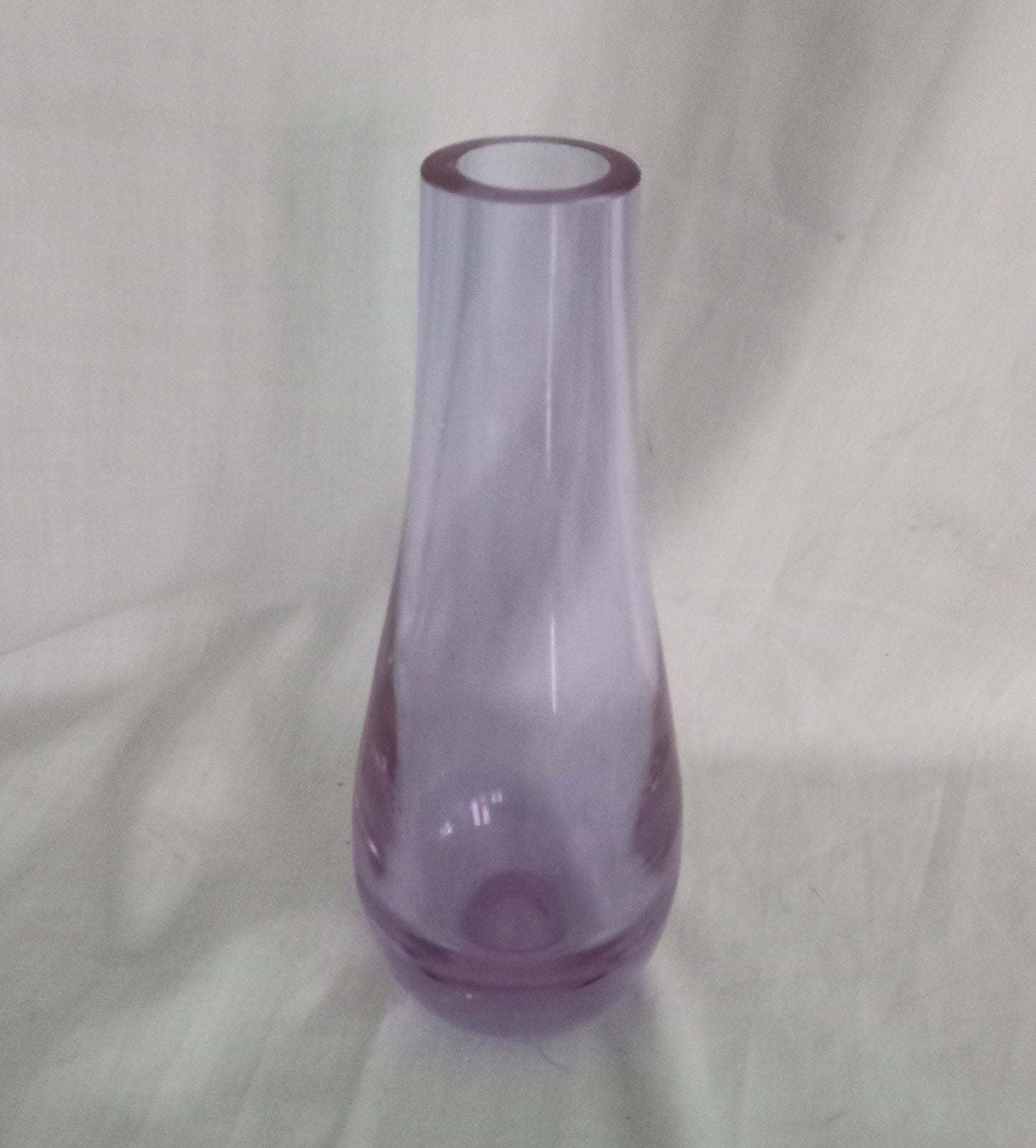 Mid century Caithness purple Neodymium glass vase