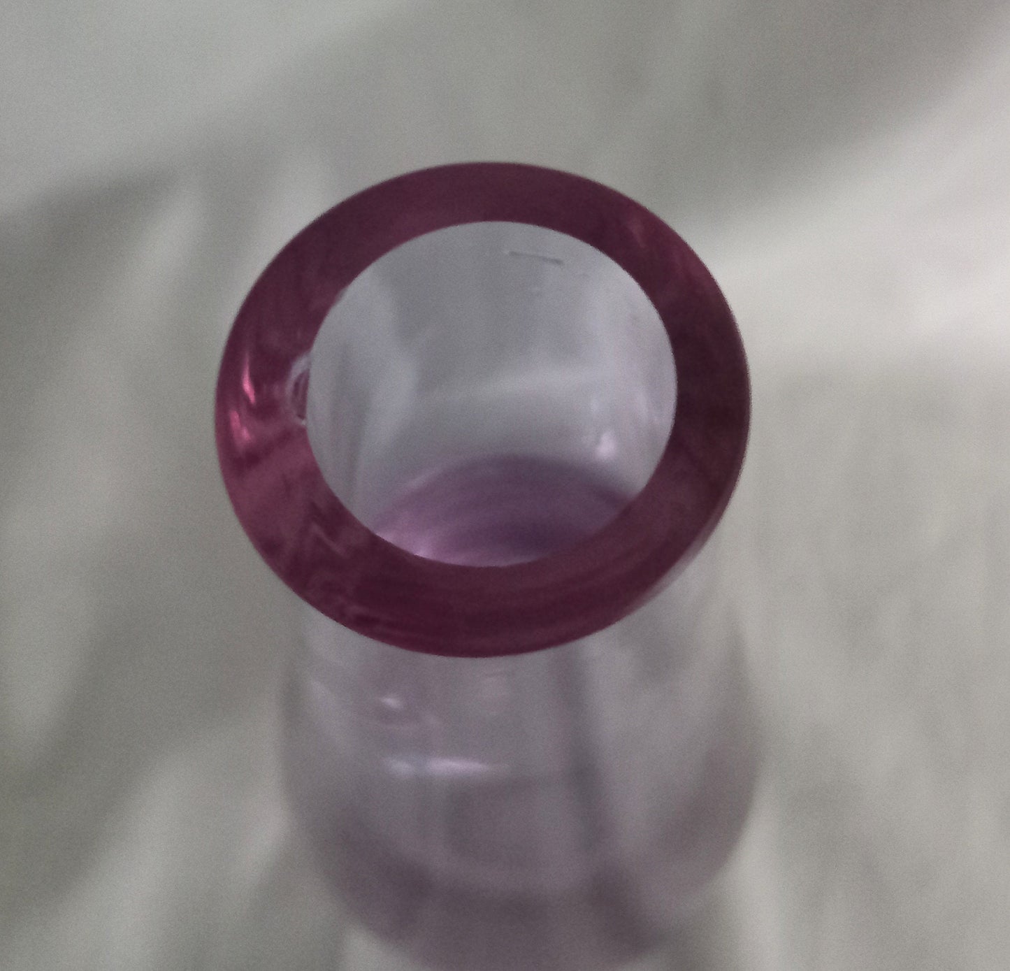 Mid century Caithness purple Neodymium glass vase